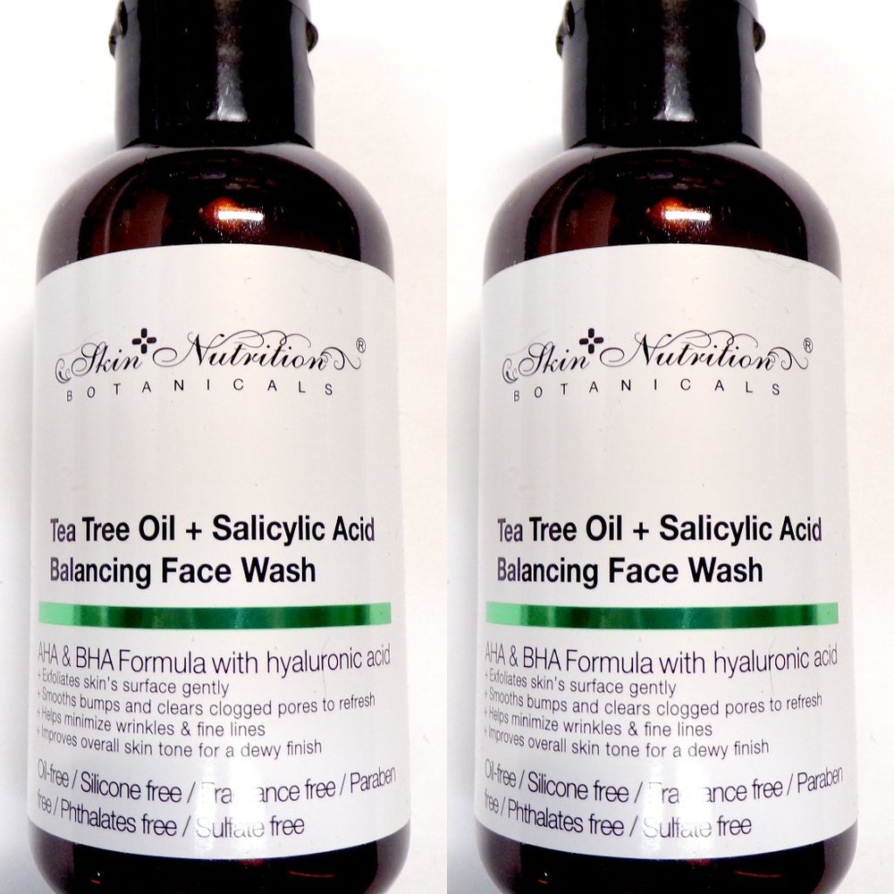 Skin Nutrition Botanical s - Tea Tree Oil + Salicylic Acid Balancing Fac…